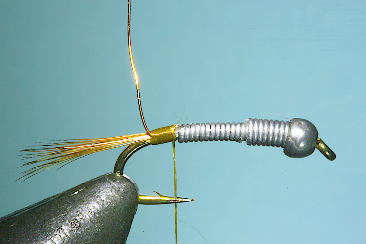 hare's mask darter fly pattern and tying steps