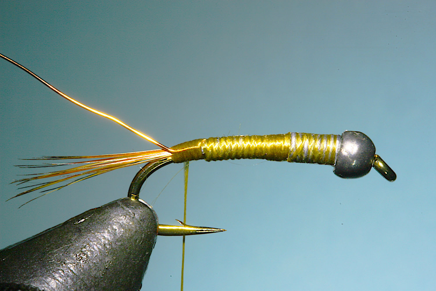 hare's mask darter fly pattern and tying steps