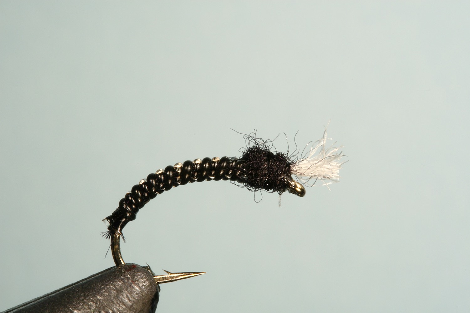 jelly midge fly pattern - tying step 5