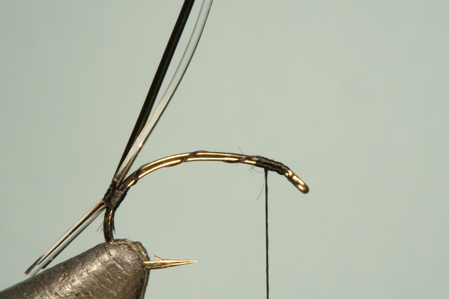sparkle version of Zebra Jelly Midge fly