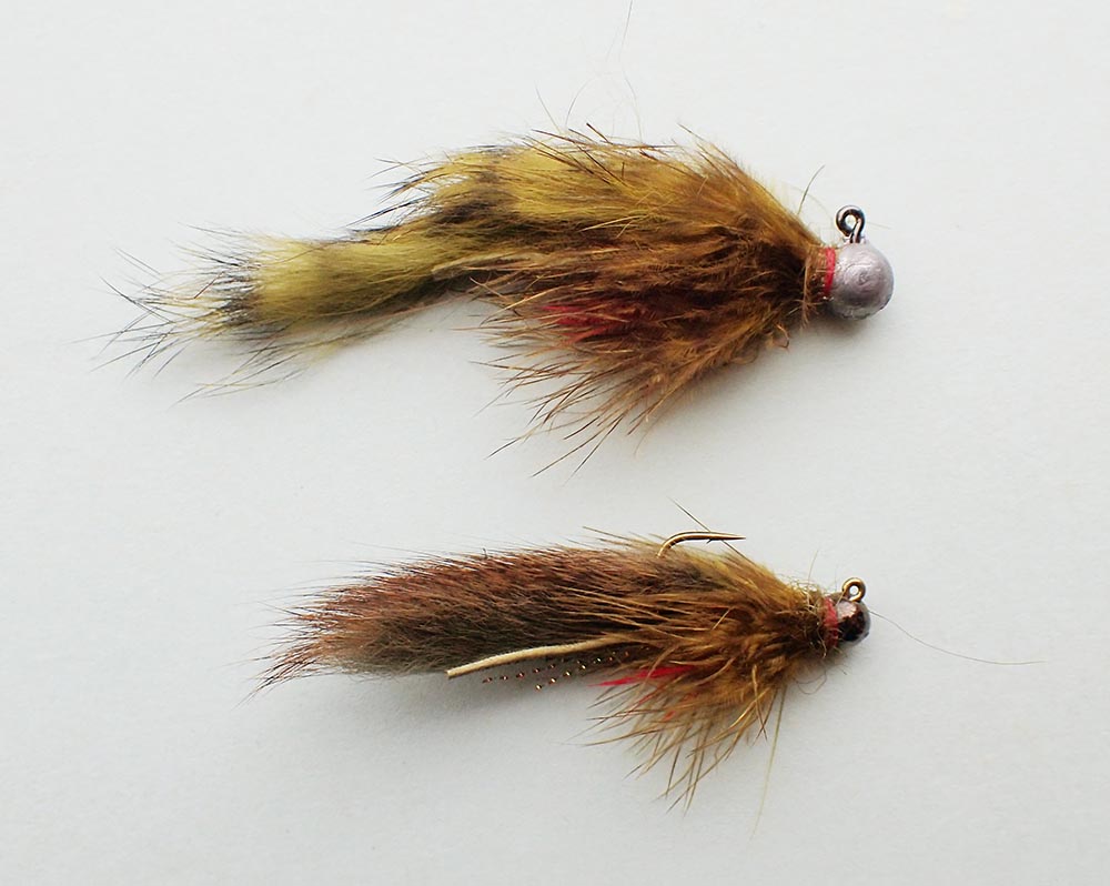 Jig streamers for mono rigs and euro nymphing with a Douglas Sky G 4104 fly fishing rod