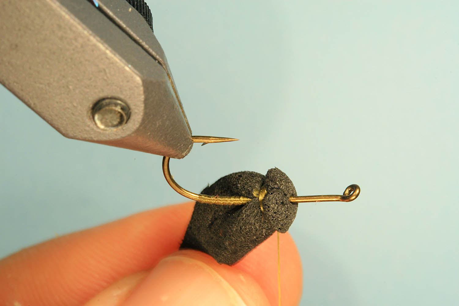 Silicone Wing Cidada Fly - Tying Step 3